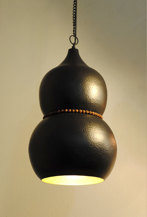 Saint Lamp Big GOld BlacK